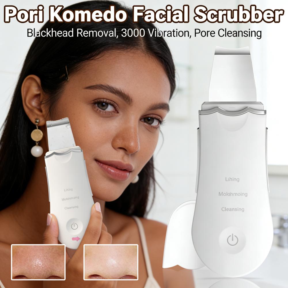 Alat Kecantikan Ultrasonik Penggosok Kulit Frekuensi Tinggi Model XYZ, Bersihkan Komedo, MemBERSIHKAN Pori Dalam, Pengelupasan, dan Peremajaan Kulit, Panjang 10cm, Lebar 5cm Alat Kecantikan Ultrasonik Penggosok Kulit Frekuensi Tinggi Model XYZ, Bersihkan Komedo, MemBERSIHKAN Pori Dalam, Pengelupasan, dan Peremajaan Kulit, Panjang 10cm, Lebar 5cm