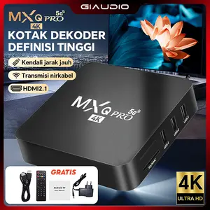 Giaudio Kotak TV Android MXQ PRO 4K 2.4G WIFI 8GB+128GB Smart TV Ultra HD Kotak TV Pintar Pemutar Media Adaptor Antena Giaudio Kotak TV Android MXQ PRO 4K 2.4G WIFI 8GB+128GB Smart TV Ultra HD Kotak TV Pintar Pemutar Media Adaptor Antena