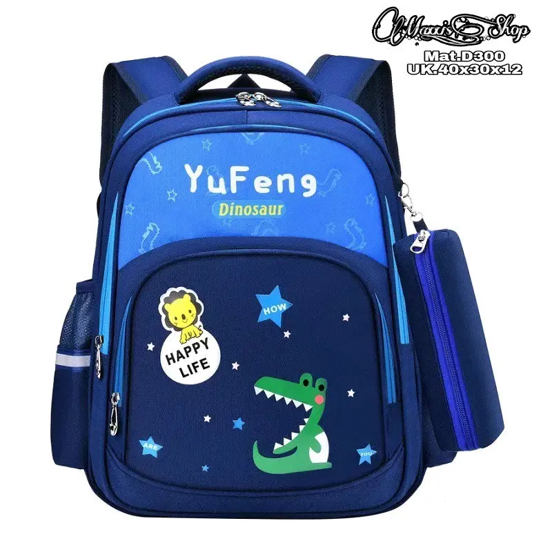 Tas Sekolah Anak Laki laki Tk Paud Sd  Backpack Ransel Cowok Cewek Backpack Tas Punggung Karakter Kartun