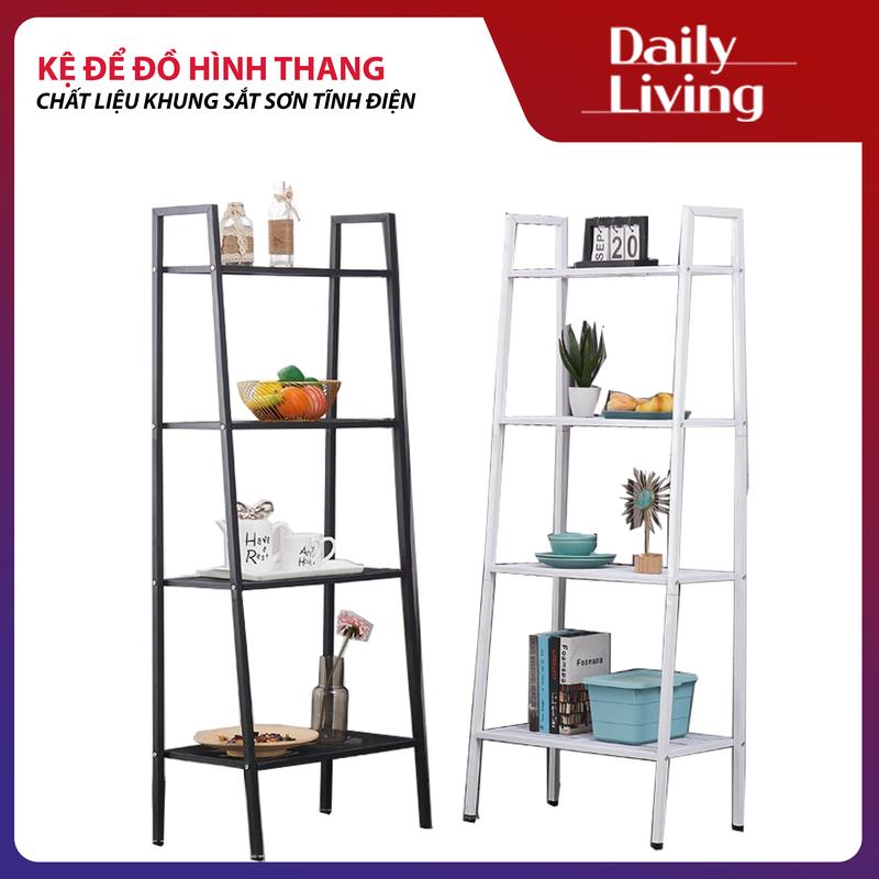 Kệ Sắt Đa Năng KHT Kệ Để Đồ Đa Năng, Để Sách Vở, Đề Đồ Phòng Bếp, Phòng Khách Trang Trí Nhà Cửa Bằng Sắt Sơn Tĩnh Điện Kitchen Nhà Bếp