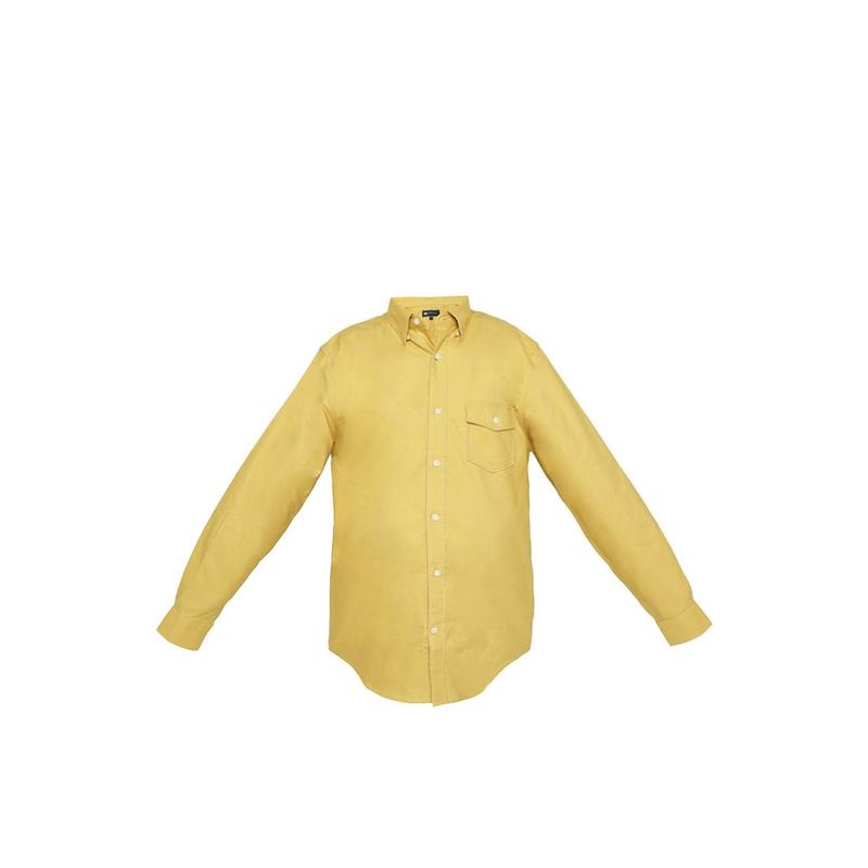 Jack Nicklaus Evaro Kemeja Pria Slim Fit Yellow 2022 5