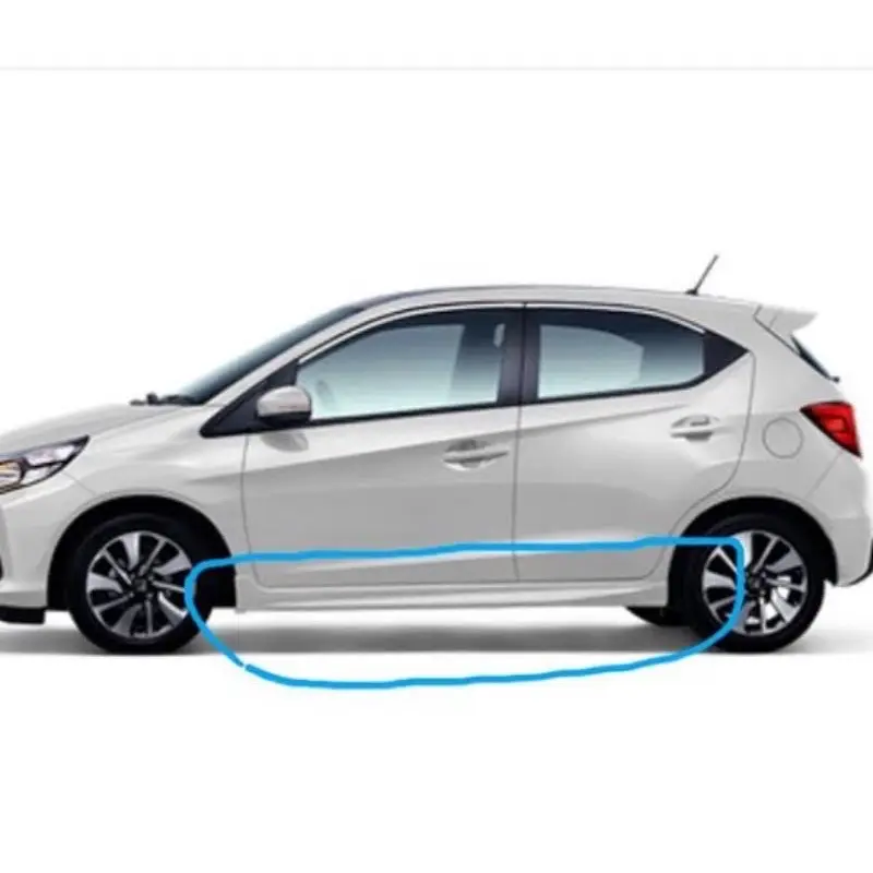 Side Skirt sidekit bodykit samping honda all new brio baru 1