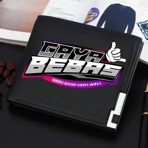 Dompet Pria Dompet Dewasa wallet import Leather PU Dompet Anak Dompet Lipat PASUKAN GAYA BEBAS