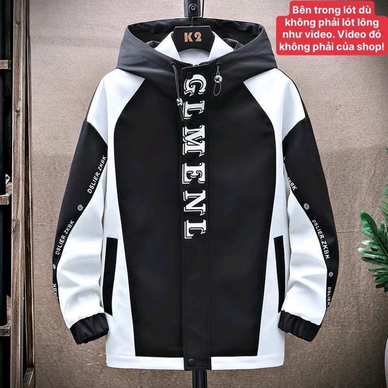 ÁO KHOÁC DÙ NAM HAI LỚP (LỚP TRONG LÓT DÙ) PHỐI MÀU CÁ TÍNH CỰC MEN CHO CÁC CHÀNG GLMEN Menswear Jacket