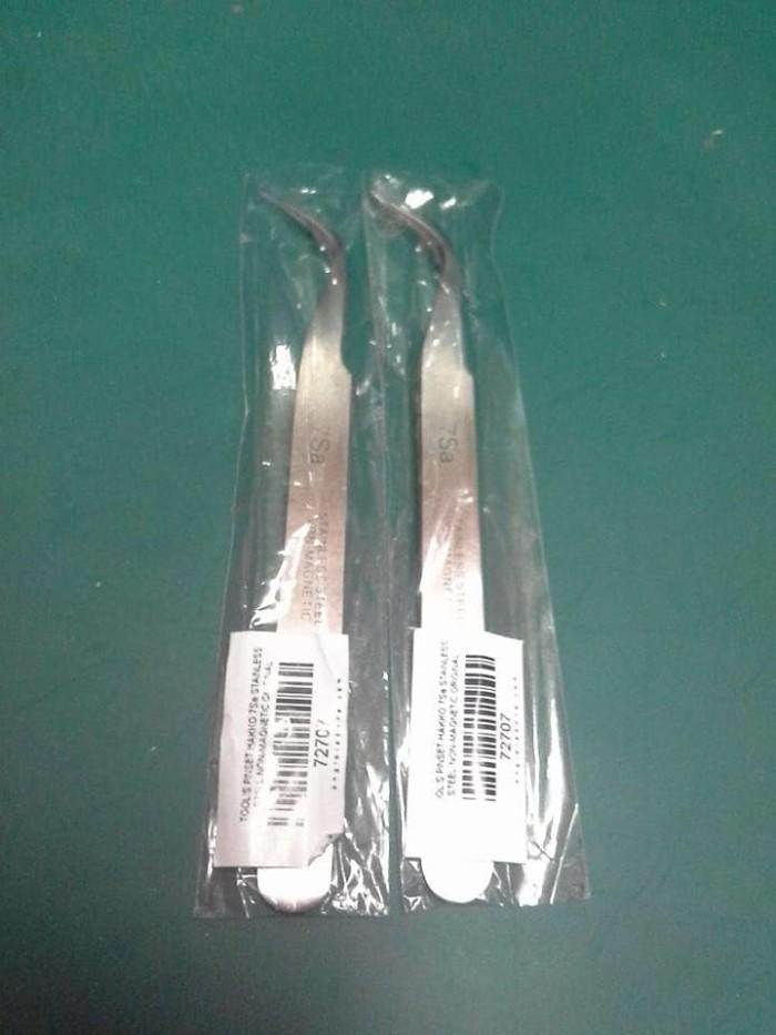 Gambar PINSET HAKKO 7Sa STAINLESS STEEL NON-MAGNETIC ORIGINAL dari future store Kota Tangerang Tokopedia