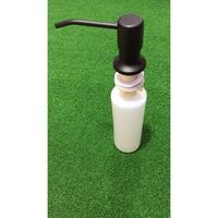 Gambar Tempat Sabun Cair Stainless HITAM 300ml TANAM -Soap Dispenser Sink A40 - Hitam dari Dunia Acc shop Kota Administrasi Jakarta Utara 5 Tokopedia