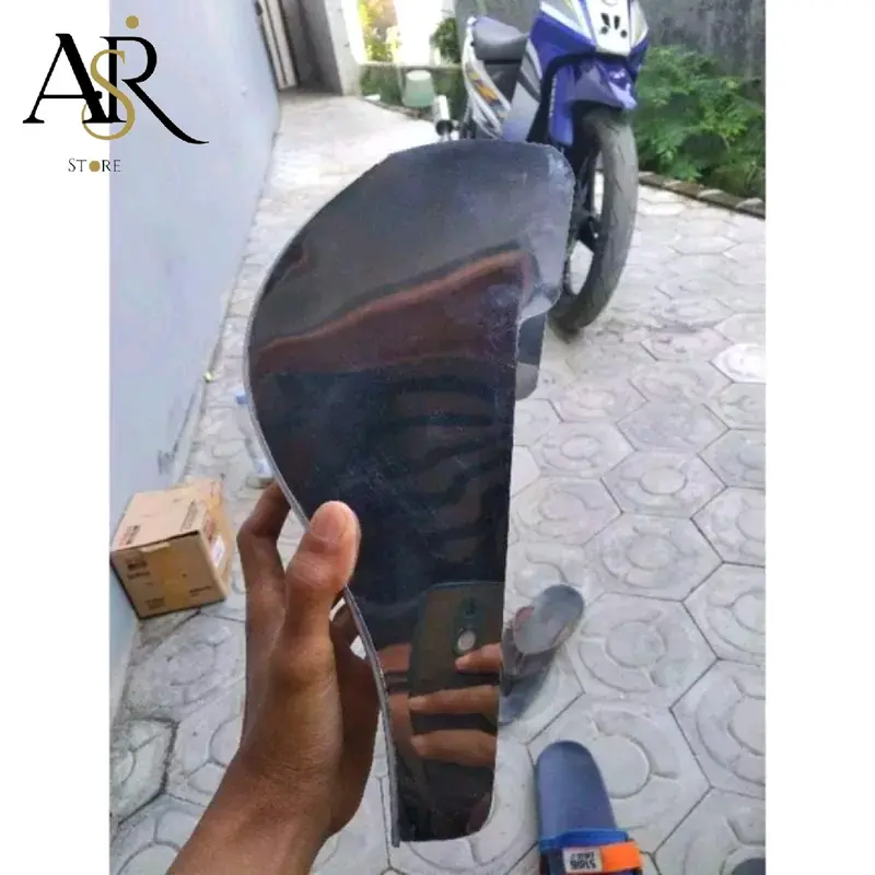 Tabokan Tutup Filter Udara Motor Fiz R Force 1 Ss2 Terbuka Stainless Anti Karat Motorcycle 4