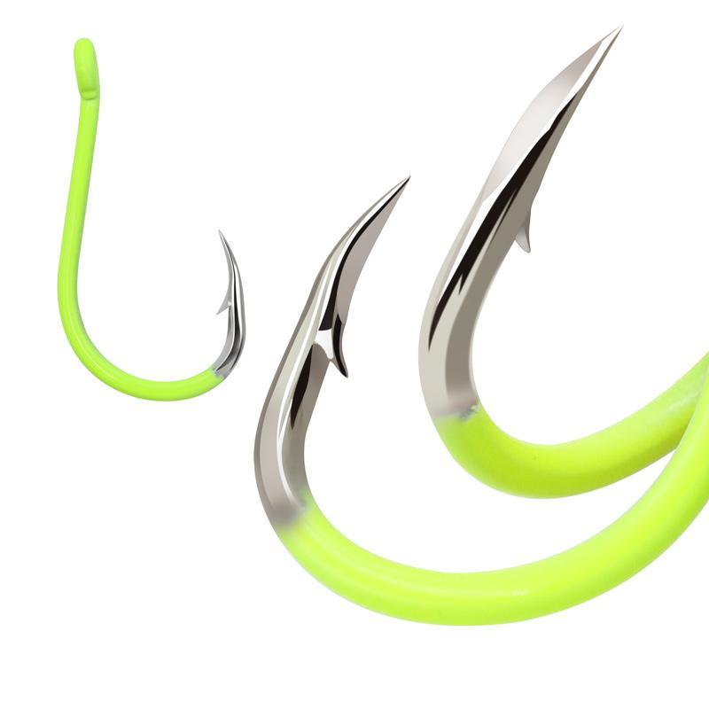 Fishing Hook (1 Bag), Fluorescent Triangular Tooth Fish Hook, Outdoor Fishing Accessories, Fishing Stuff 5