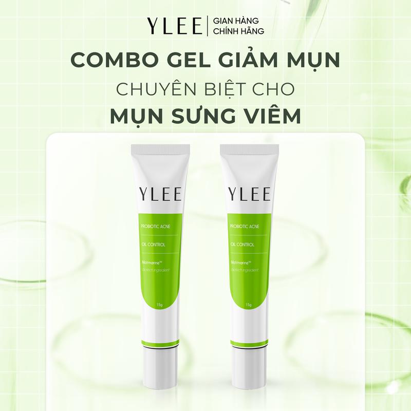 Combo 02 Gel Bôi Mụn và Thâm YLEE - Giúp Giảm Mụn Sưng Viêm, Giảm Thâm, Mờ Sẹo, Dưỡng Trắng Da