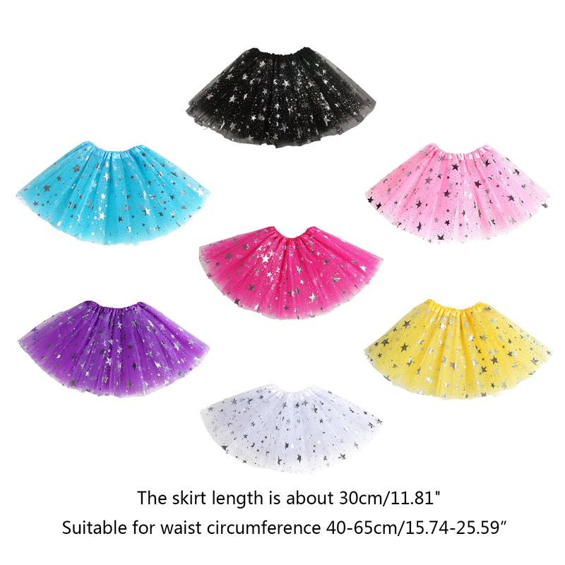 Product Introduction of Children Kids Girls Ballet Skirts Elastic Mesh Tutu Dress Gymnastics Dancing Skirt Princess Pettiskirts Dance Tutus Dress Clothes 0