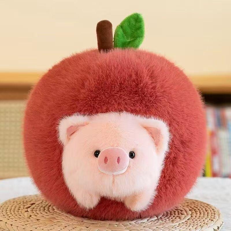 Gấu Bông Heo Táo 2in1 (35/45/55cm) - Lông Mịn An Toàn, Đồ Chơi Cao Cấp, Quà Tặng Dễ Thương Cho Mọi Lứa Tuổi 7