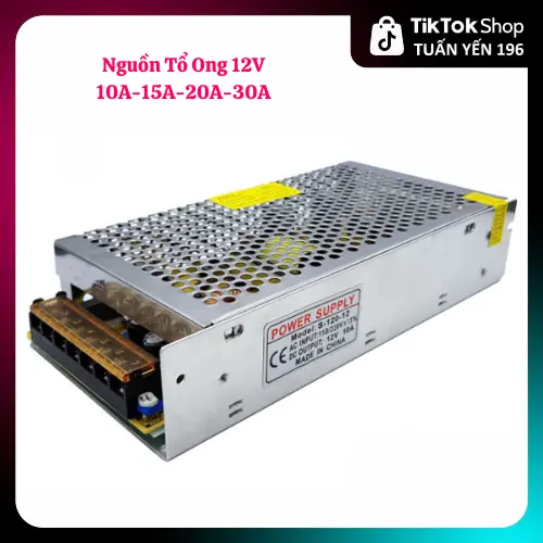 Nguồn Tổ Ong 12V - 5A-10A-15A-20A-30A - Tuấn Yến 0