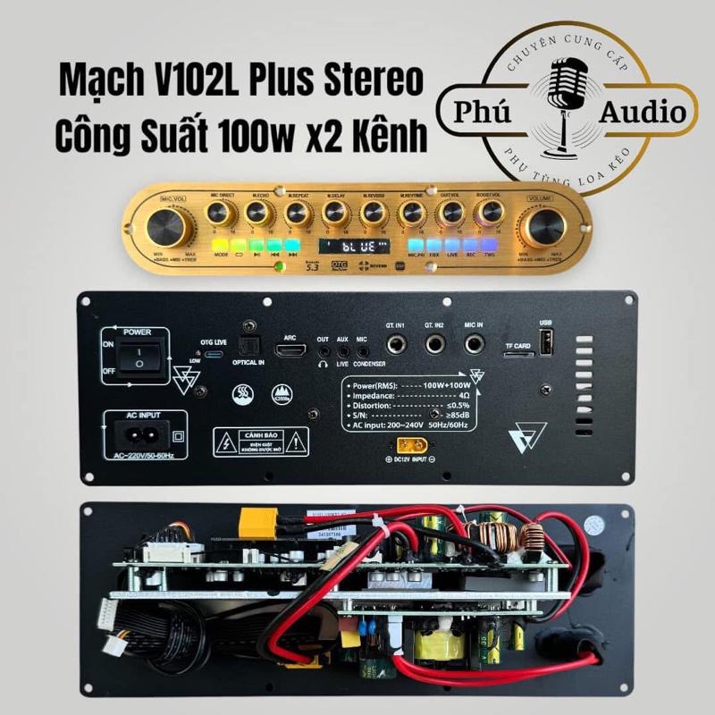 Mạch Loa Kéo Bluetooth K10 K15 K18 Plus Công Suất 120w-180w - Nghe Nhạc - Hát Karaoke