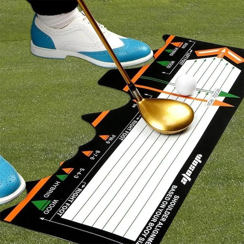 Product Introduction of Driving Golf Mat / Karpet Panduan Swing Practice Posture Assist Stance Mat 4