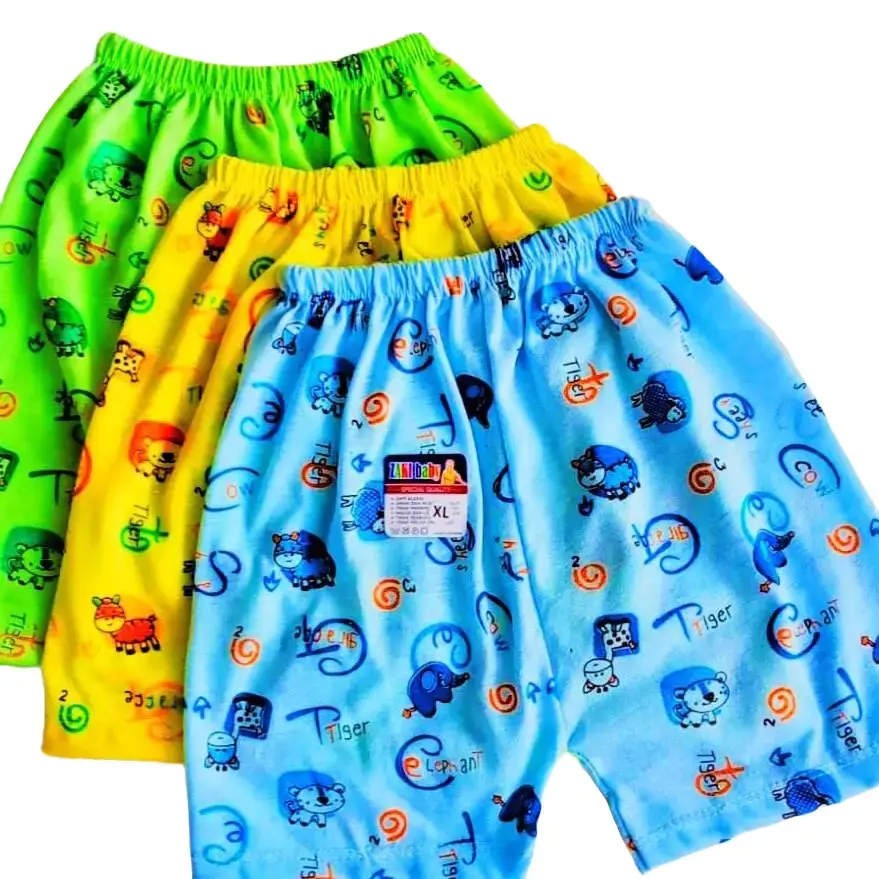 1  Lusin celana pendek Bayi Katun dasar bentuk Newborn