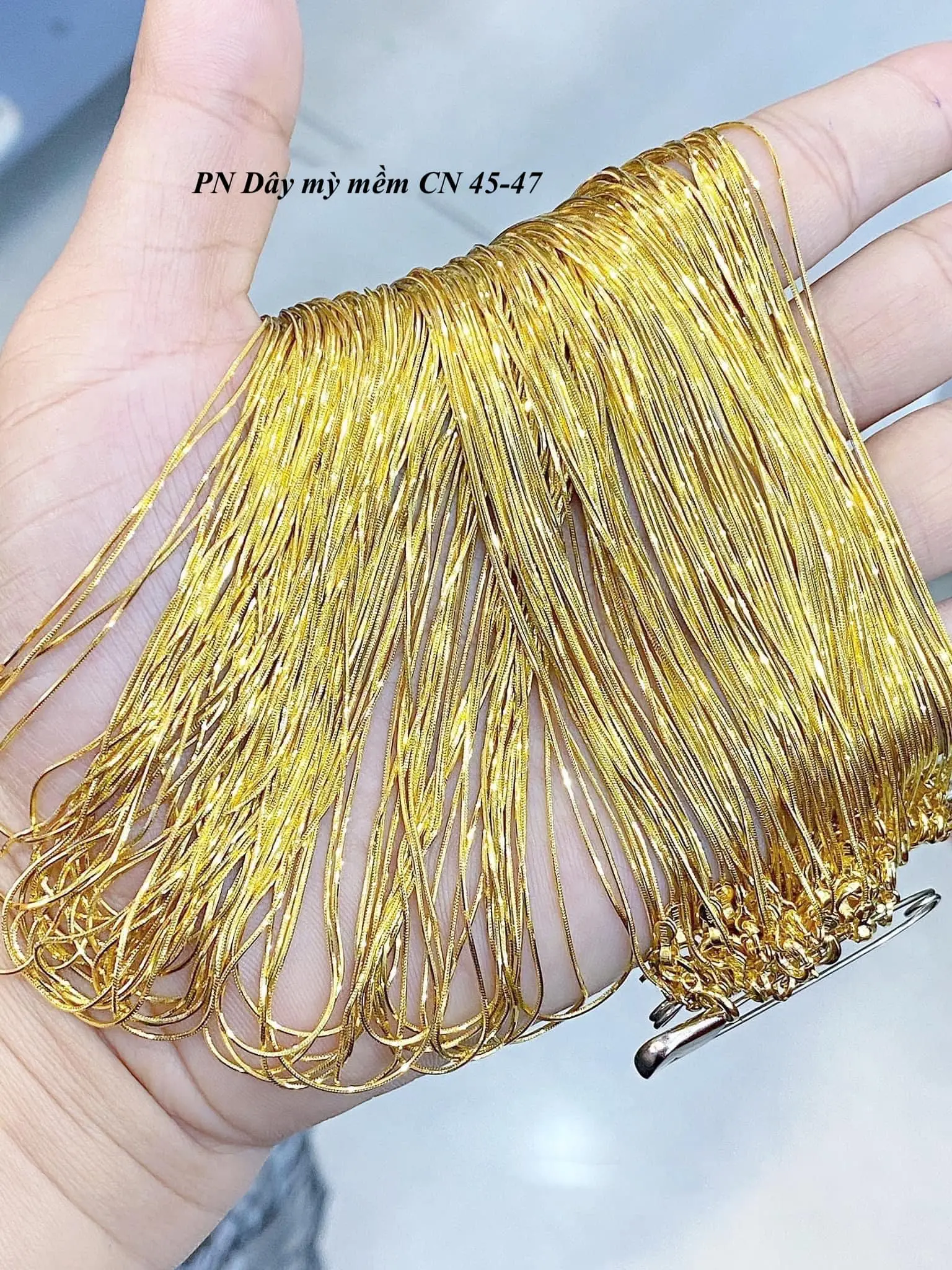 Dây mì vtay 10kkk, dây chuyền không kèm mặt