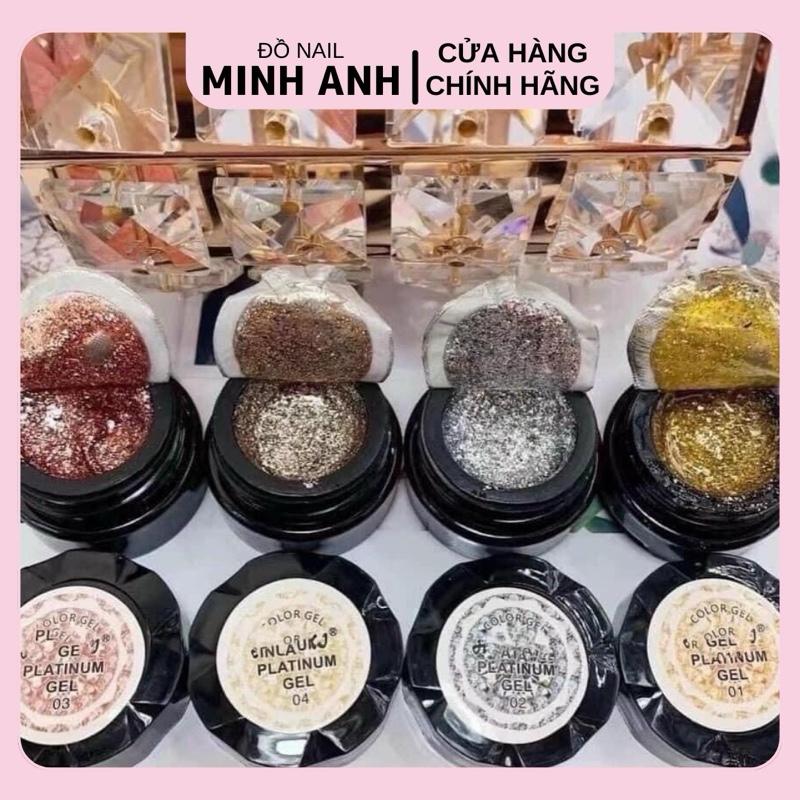 Gel nhũ viền siêu sáng huaxi cao cấp, nhũ mịn vẽ viền