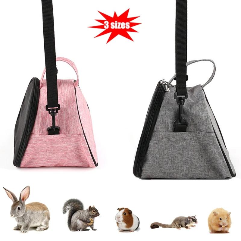 Product Introduction of Durable Hamster Carrier Travel Bag Portable Breathable Small Pet Carrier Sling Bag Hedgehog Bag Rabbit Cage Ferret Carrier Bag 0