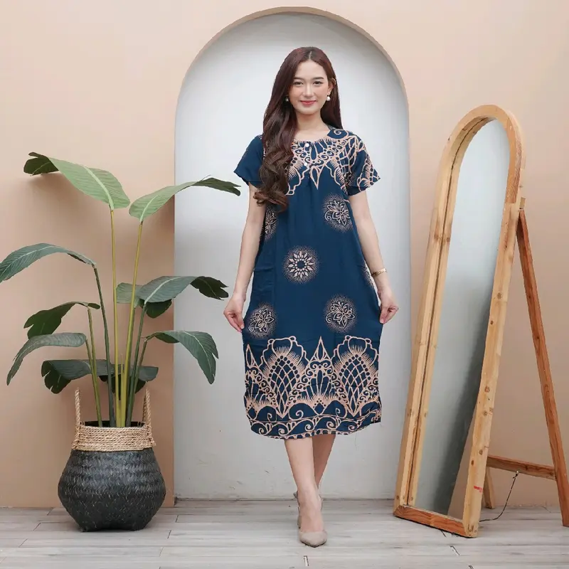[ BISA PILIH MOTIF ] Daster Rayon Kekinian 100 Ribu Dapat 5 Pcs Paket Usaha Busui Kancing Depan 7