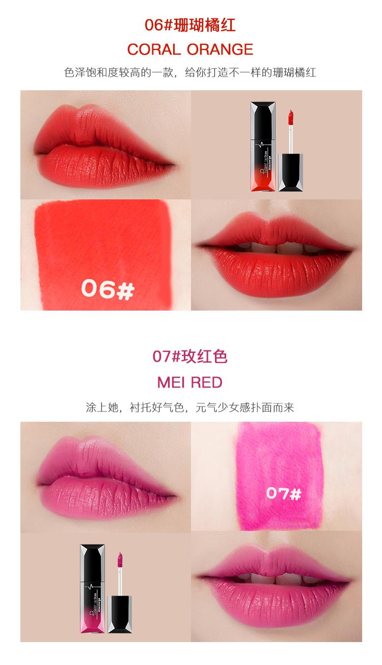 Product Introduction of liquid lipstick doesn't fade easily and can be used as both lipstick and lip gloss. lightweight, and easy to apply to the skin, making it a cost-effective choice. Selena  has also used this lipstick. gomez makeover  glazed muted  color  lippies 4
