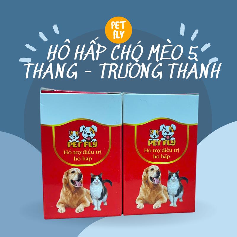 Thuốc trị nhiễm khuẩn hô hấp Petfly cho chó mèo trên 5 tháng