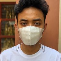Gambar Zafa Strap Kalung Masker Pria Wanita Titanium Anti Karat Gold Silver - Strap Cuba - Black, 61cm dari Zafa Aksesoris Kota Depok 2 Tokopedia