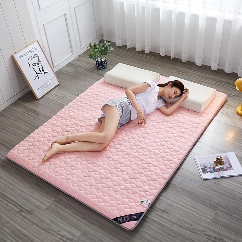 Product Introduction of Đệm Topper Mẫu Mới Cao Cấp Kháng Khuẩn Chống Bụi Cotton Double nem  van Pure Cotton Mềm mại nệm  cao su nệm  topper 23