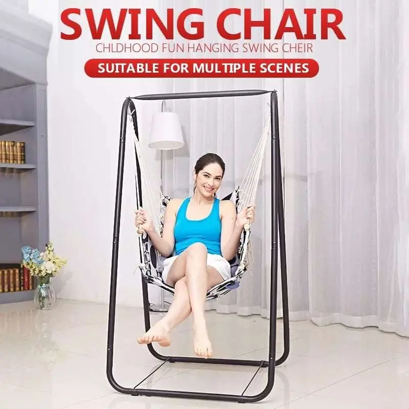 DUYAN WITH METAL STAND SET / Random Design Adult swing covertable to Baby Swing