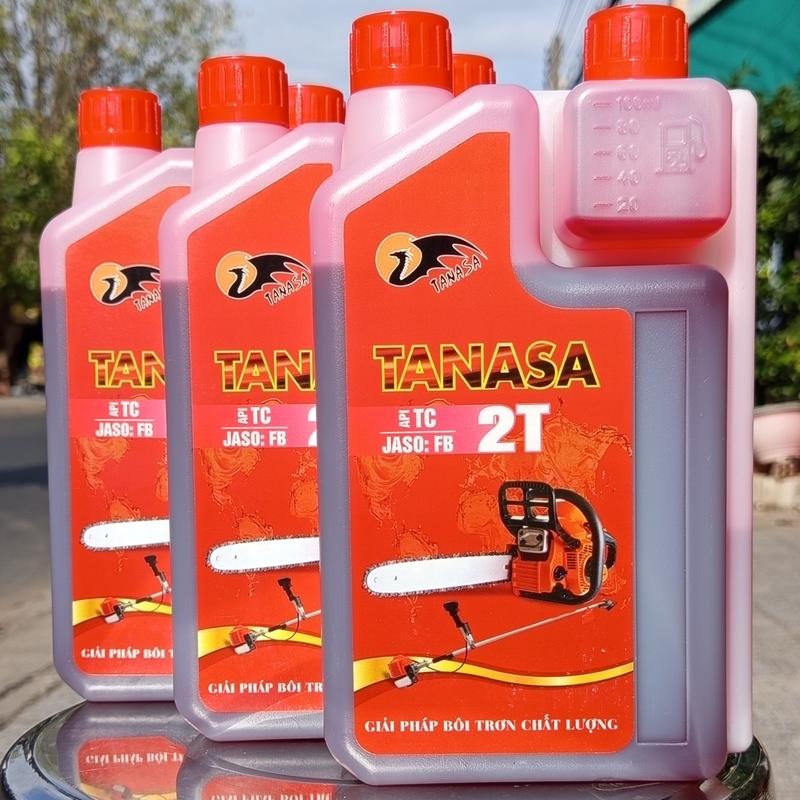 [Giá tốt] Combo 3 chai nhớt 2 Thì TANASA nhớt pha xăng dành cho động cơ 2Thi máy cưa cây, cắt cỏ, bình phun thuốc