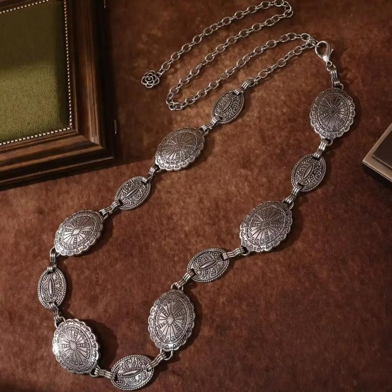 Product Introduction of Fashion Belly Chain Bohemian Waist Chains Ethnic Style Metal Dress Belt Chains Accessory Jewelry Tassel Body Chain Women 12
