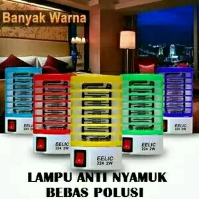Lampu Tidur Anti Nyamuk - Lampu Led Anti Nyamuk - Lampu Pengendali Nyamuk