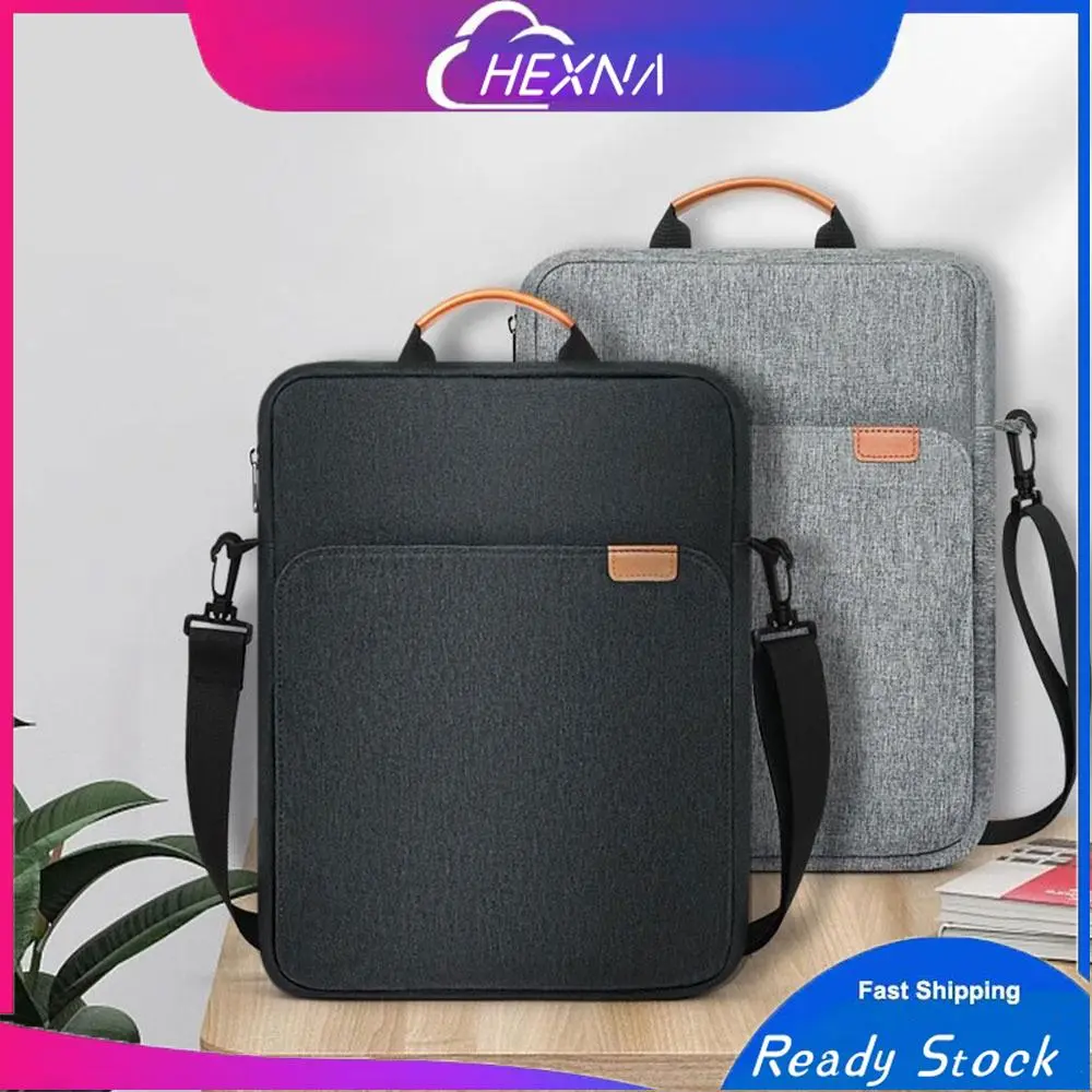 Laptop Bag Cross-body Bag For Samsung Galaxy Tab S8 Plus S8+ S7 FE 12.4 Tablet Bag Messenger Bags For Tab S6 Lite A7 A8 10.4 10.5 Tablet Shoulder Pouch