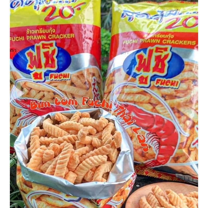 Snack bim bim tôm FuChi Thái gói nhỡ 80gr 3