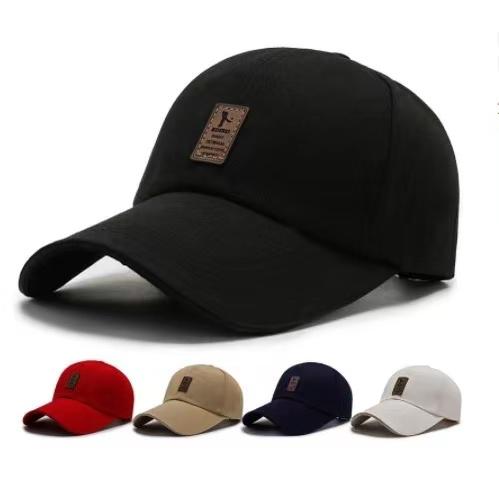 Product Introduction of Black Plain Metal Adjust Cap Fashion Hats Outdoor Bull Caps Close Baseball Cap for Men/women 1