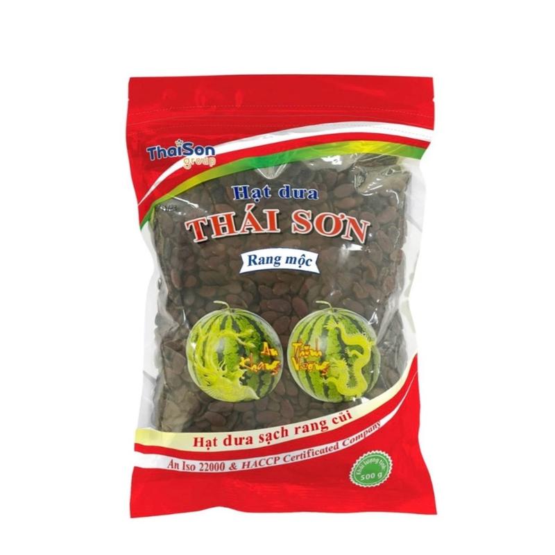 Hạt Dưa Rang Mộc Thái Sơn Gói 500 Gram - Snack Tết Việt Nam