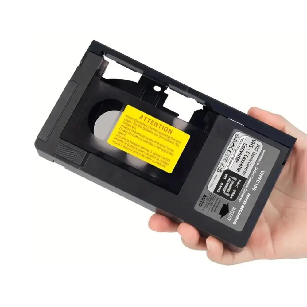 VHS to Vhsc Cassette Converter Portable Supports S-vhs-c/s-vhs ...