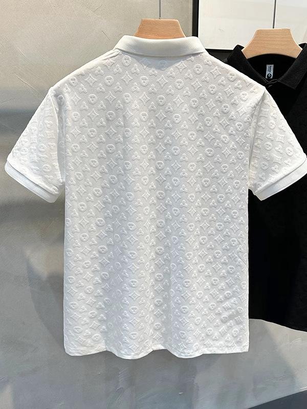 Product Introduction of 2024 Summer Men's Jacquard Polo Shirt - Breathable & Comfortable Slim Fit Casual T-Shirt, Trendy Short Sleeve Top for Men (Best Gift Idea) 🔥 13