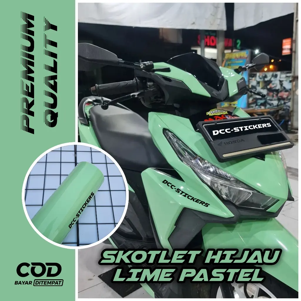 Hijau Lime Pastel