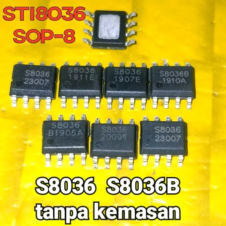 IC S8036 smd sop-8 biasa - Shop | Tokopedia