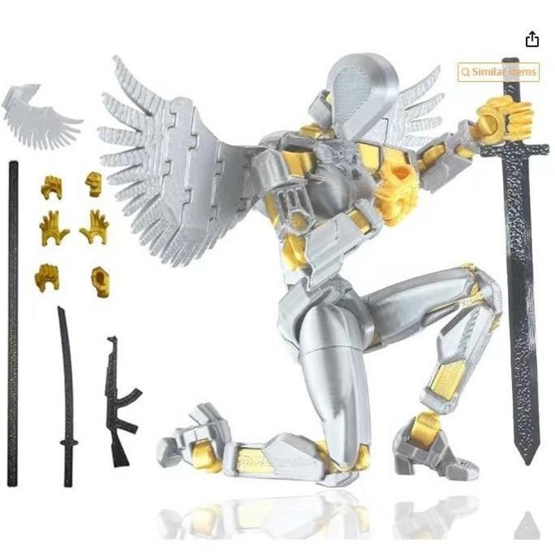 Terlaris [Baru] 13 Figur Aksi Cetak 3D Terbaru, Mainan Robot Multi-Artikulasi/Mainan Anak dummy action figure