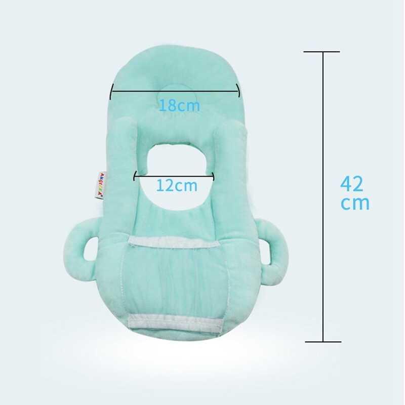 Pillow Blue Grey Pink Crystal Velvet Breastfeeding Stand Multi functional Fixed Head Bottle 1