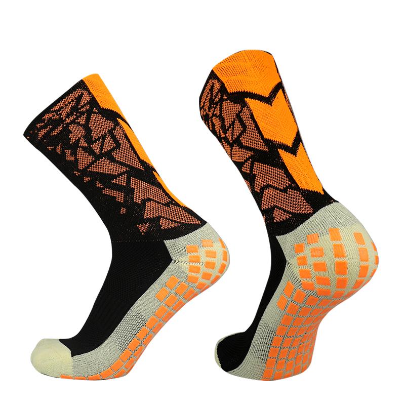 Product Introduction of Anti-slip Training Socks Soccer Basketball Tennis Sock Non-slip Football Wear-resistant Sports Friction Strip Grip Cycling Sock 13