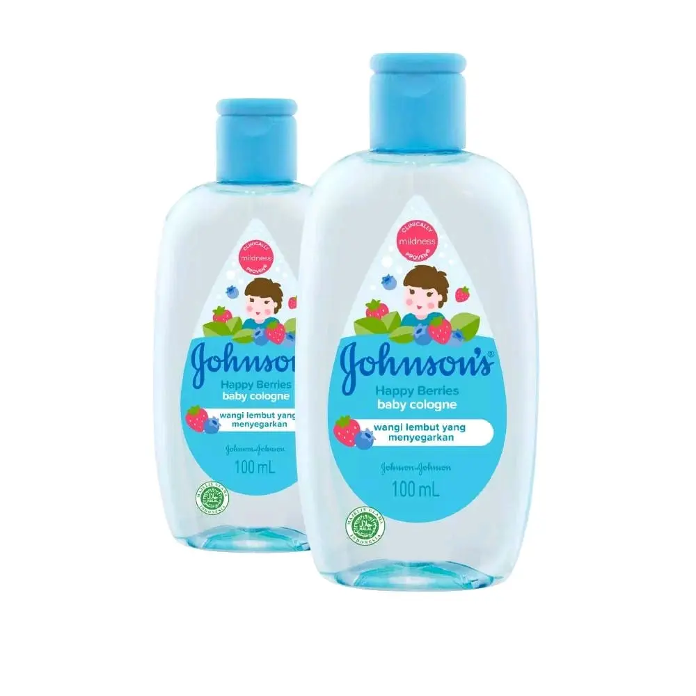 Paket Isi 2 Pcs Johnson Baby Cologne Happy Berries