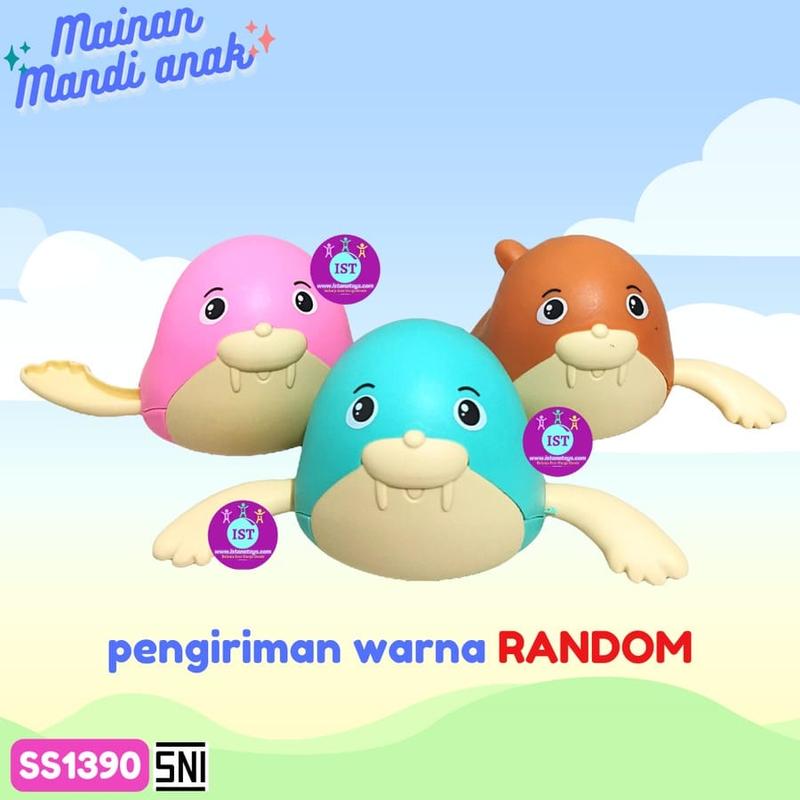 MAINAN ANAK MANDI AIR SINGA LAUT BERENANG SS1390 / MAINAN ANAK MANDI SINGA LAUT RENANG PROMO TERMURAH COD KLT 1