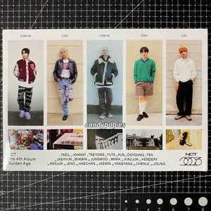 [READY] STICKER ONLY NCT 2023 GOLDEN AGE ARCHIVING VER ALBUM