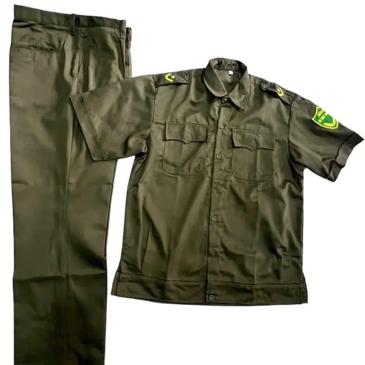 Quần áo AN.TT tay ngắn có túi cho Nam Menswear Sơ Mi Có Cổ
