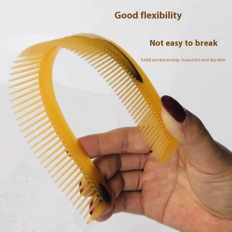 10 pieces of nylon comb with free shipping, unbreakable, thickened plastic household comb, professional hairdressing comb set, hairdressing comb 6