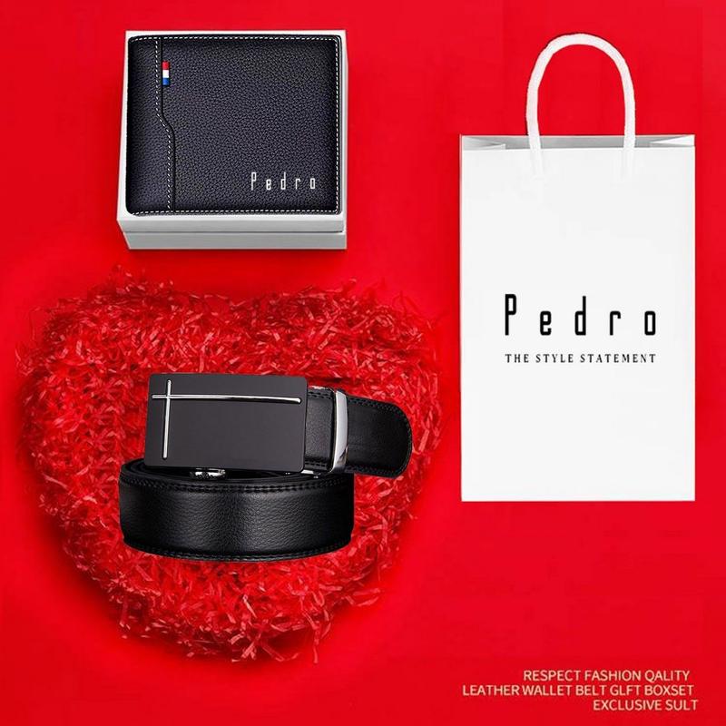 Qùa tặng Sinh nhật người thương gia đình bạn bè - Combo Thắt lưng + Ví Nam
