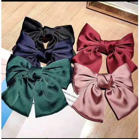 Ikat Rambut Pita Besar Kuncir Rambut Hairband Aksesoris Wanita Kunciran Rambut Korea Style Scrunchies