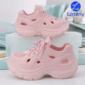 Lateny PInk Sandal Anak Perempuan Trainer Sepatu Sneakers Sport EVA Fashion Kaki